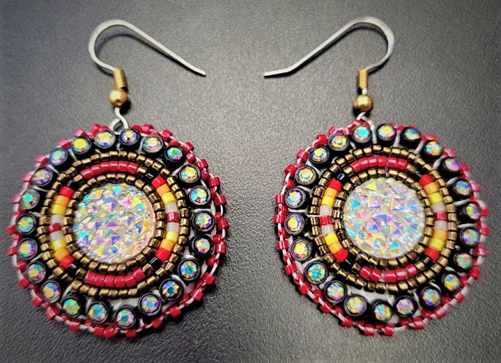 Beaded earrings