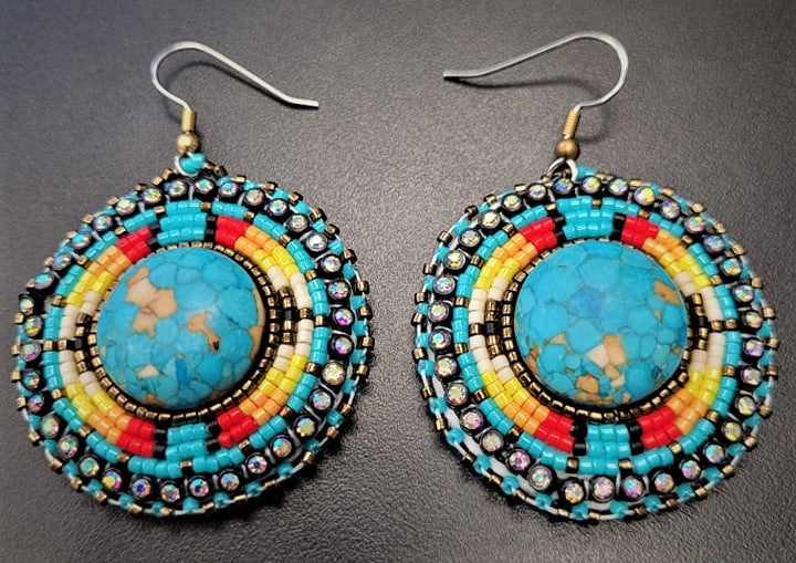 Beaded earrings