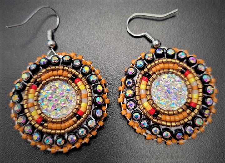 Beaded earrings