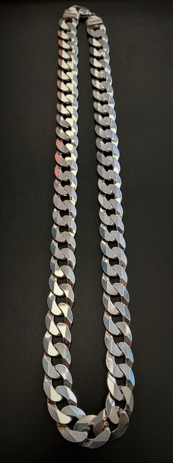 925 SILVER CURB CHAIN 24