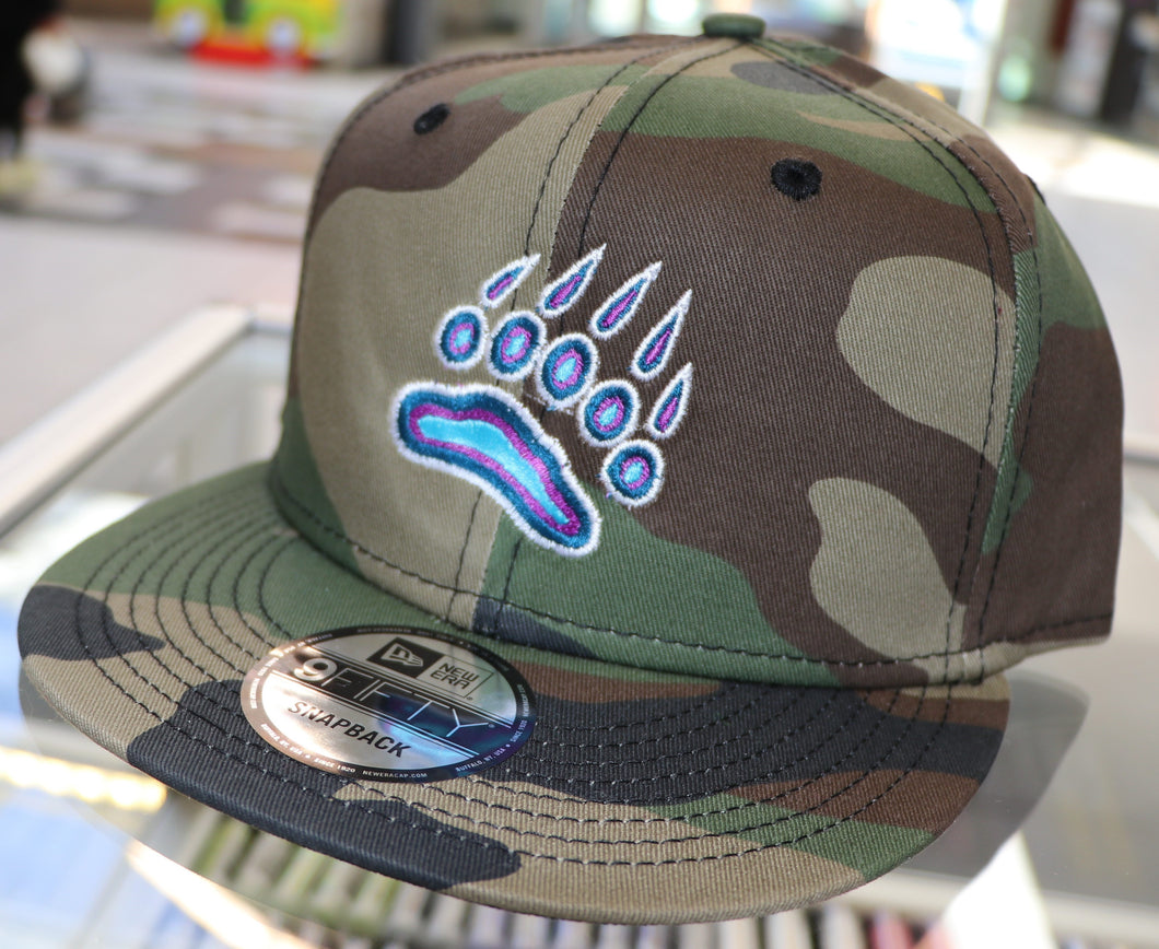 CAMO SNAP BACK CUSTOM RIVERFLOWING CREEATIONS DESIGN