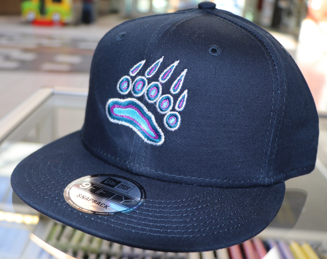 NAVY BLUE SNAP BACK CUSTOM RIVERFLOWING CREEATIONS DESIGN
