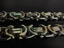 Load image into Gallery viewer, 925 SILVER BYZANTINE CHAIN 24&quot;
