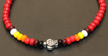 Load image into Gallery viewer, Red 7&quot; beaded bracelet
